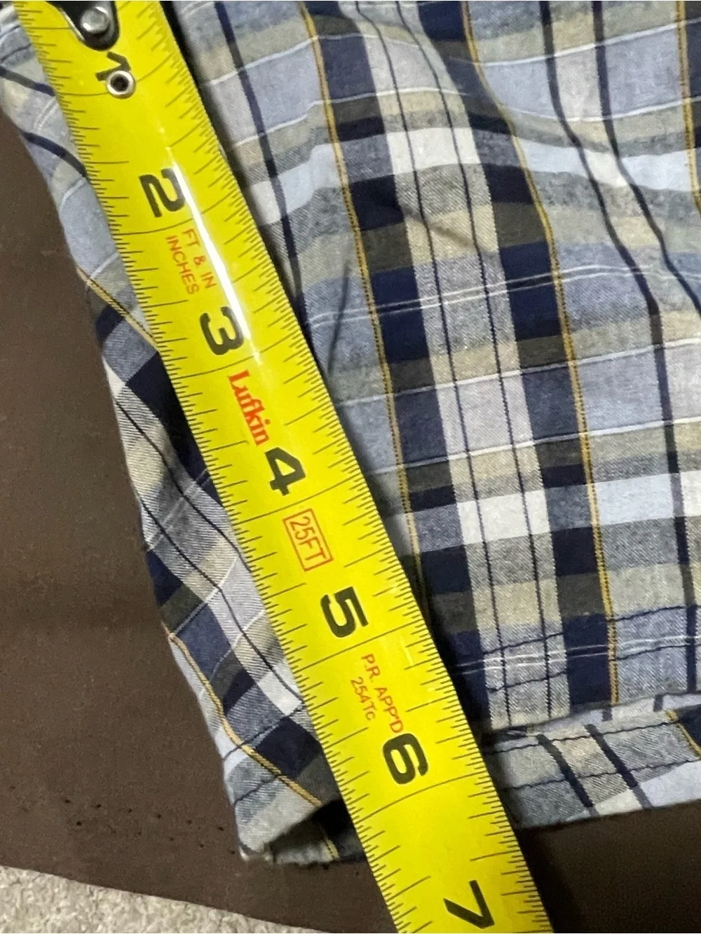 Vintage 90’s Eddie Bauer Plaid Swim Shorts